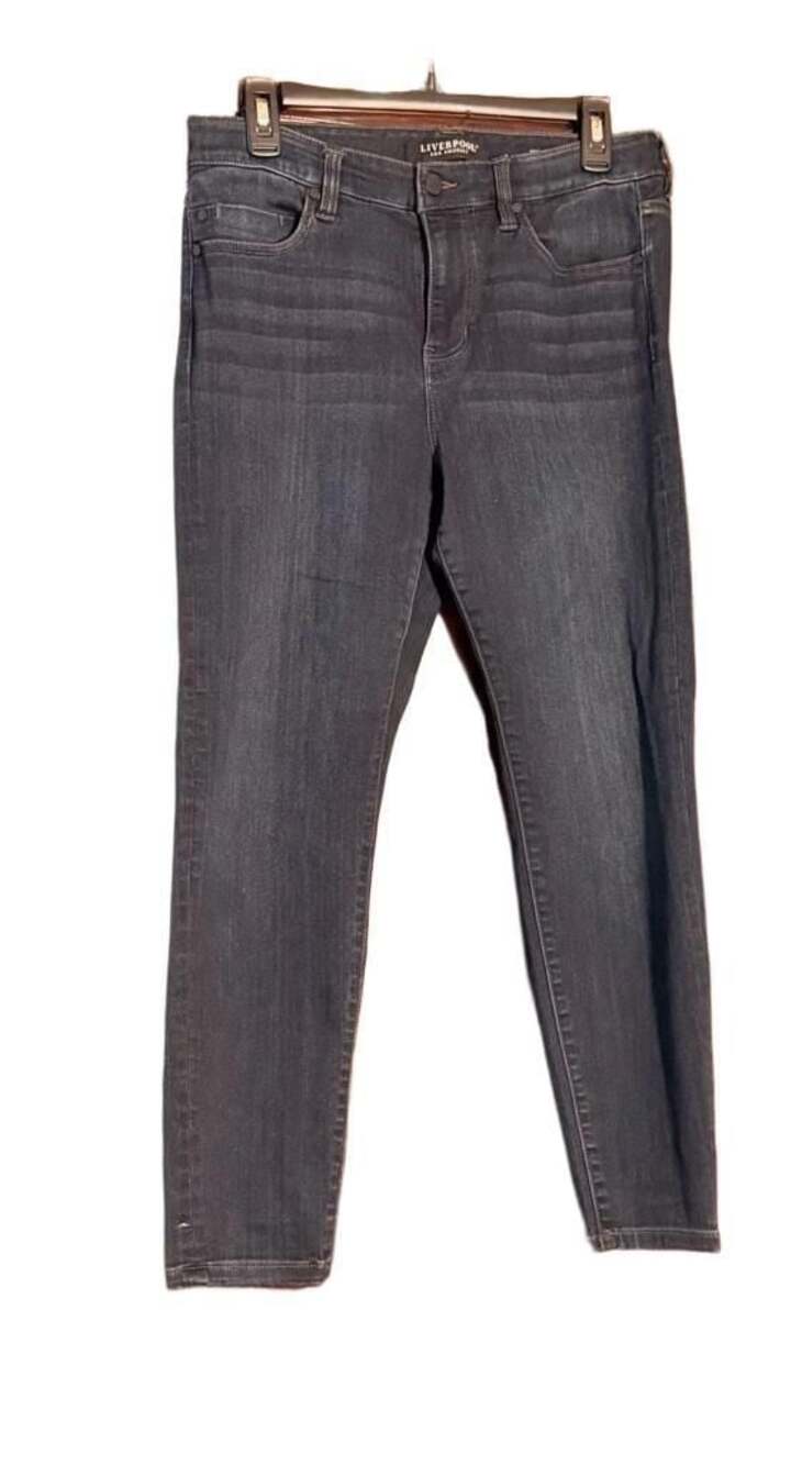 Liverpool Los Angeles The High-Rise Ankle Skinny Jeans Petite Size 10/30